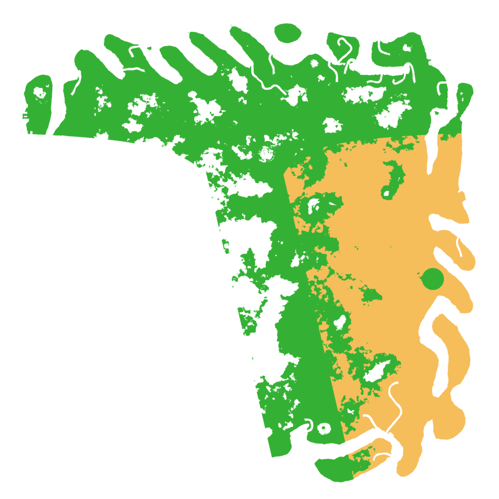 Biome Rust Map: Procedural Map, Size: 6000, Seed: 228