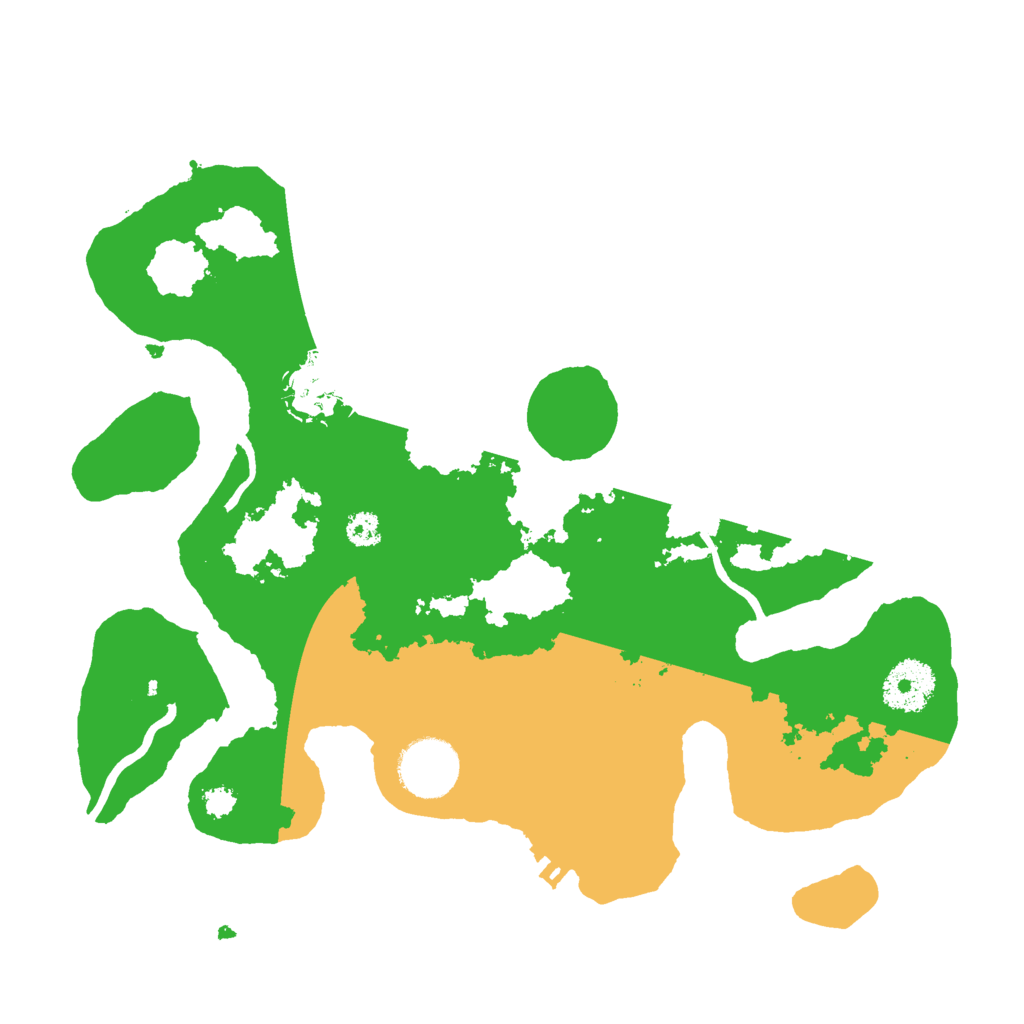 Biome Rust Map: Procedural Map, Size: 3000, Seed: 1585734509