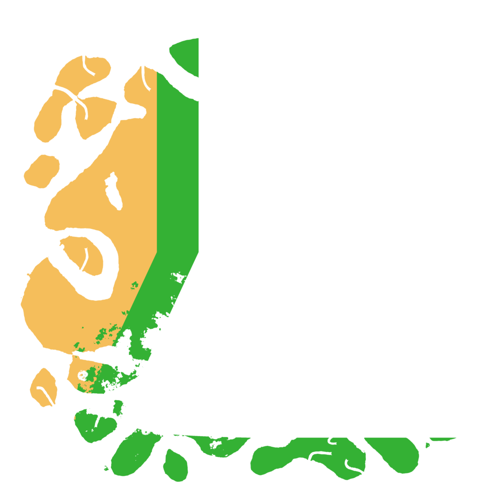 Biome Rust Map: Procedural Map, Size: 5000, Seed: 33975