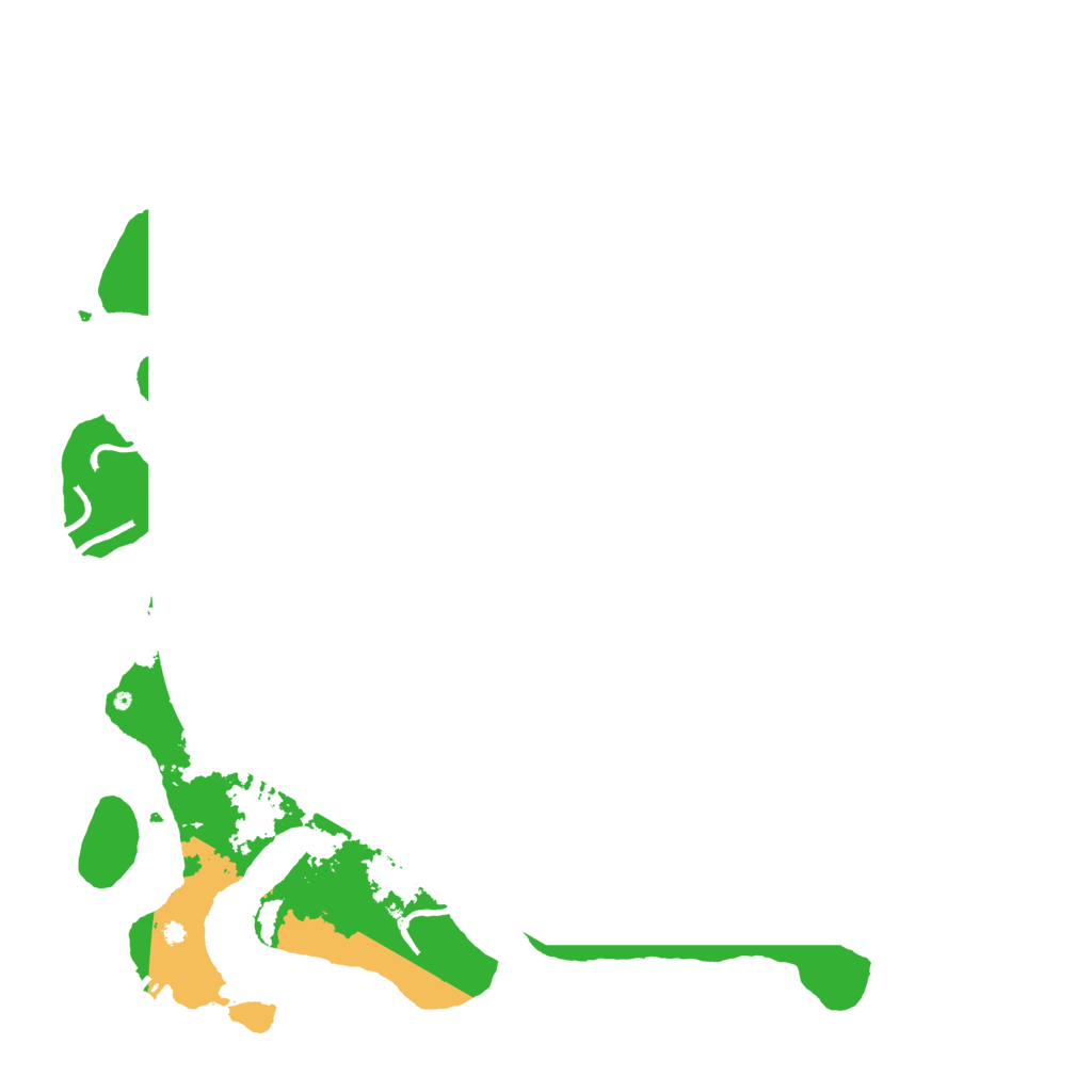 Biome Rust Map: Procedural Map, Size: 4400, Seed: 122121