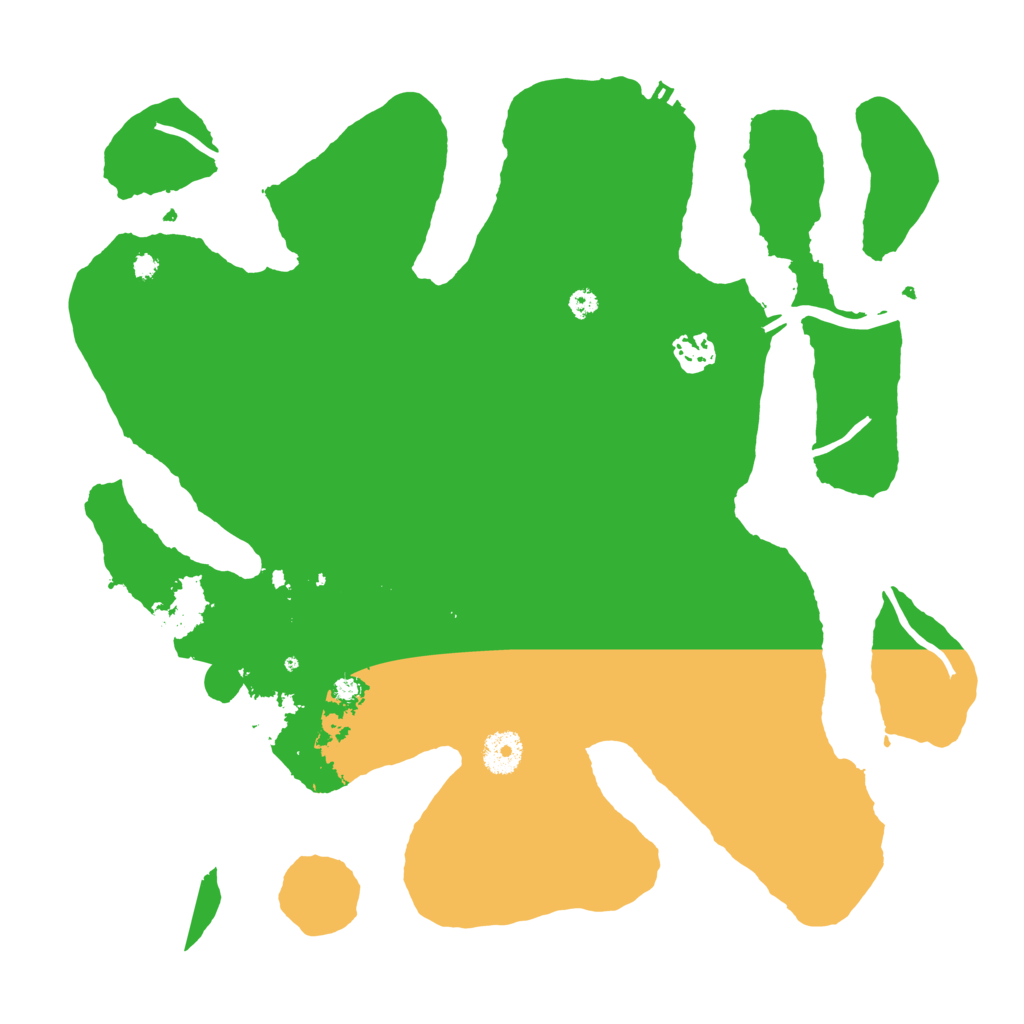 Biome Rust Map: Procedural Map, Size: 3700, Seed: 75010830