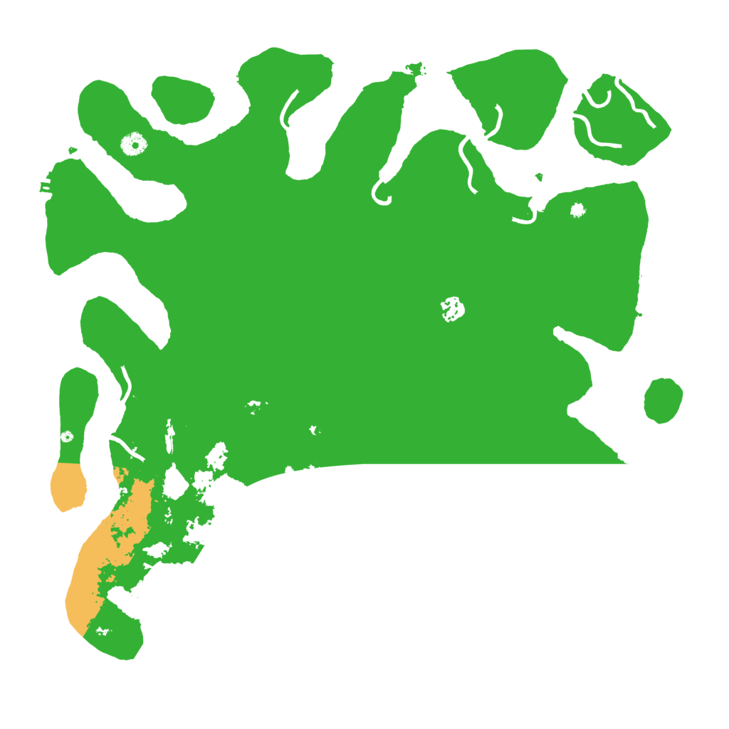 Biome Rust Map: Procedural Map, Size: 4500, Seed: 1709357413