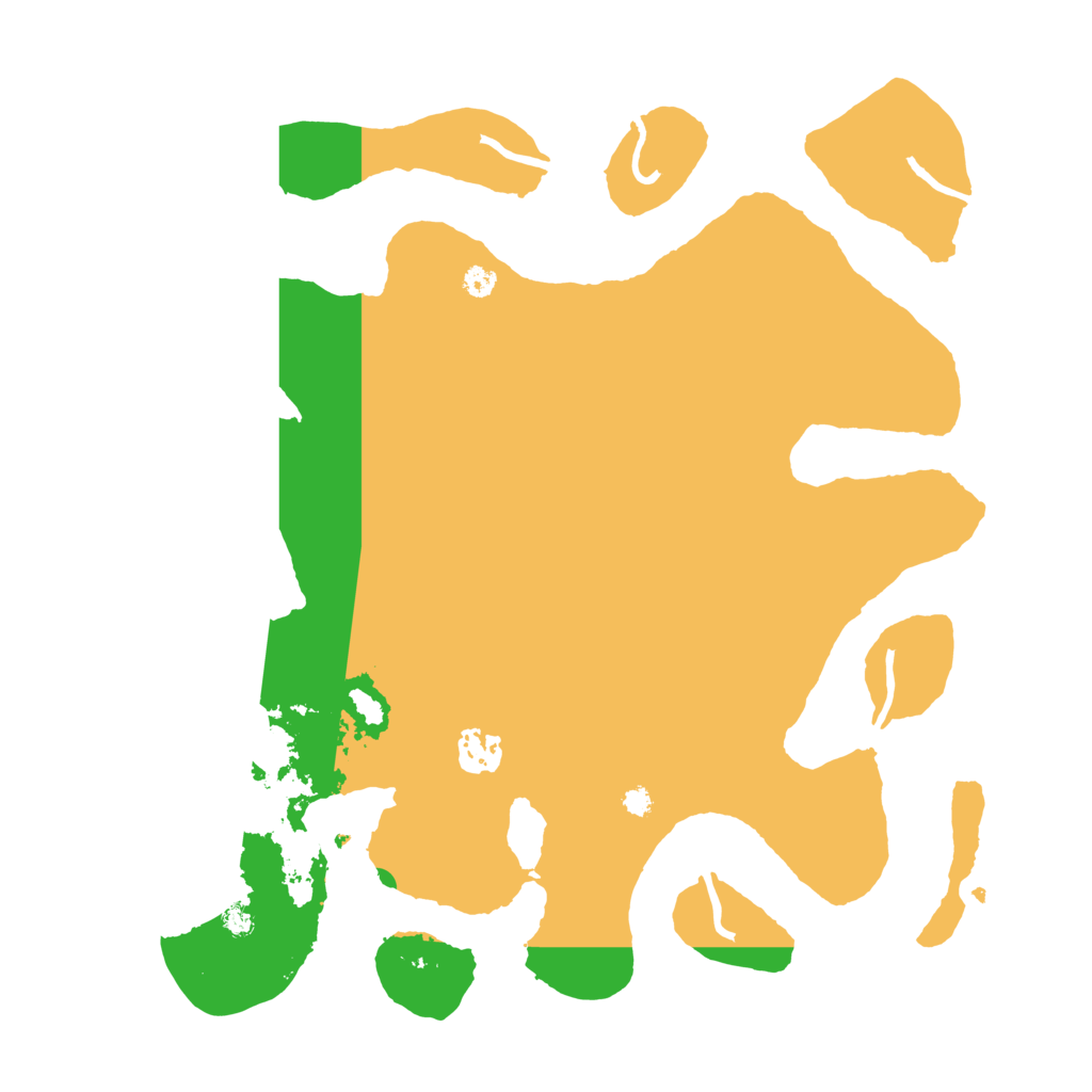 Biome Rust Map: Procedural Map, Size: 3550, Seed: 298399