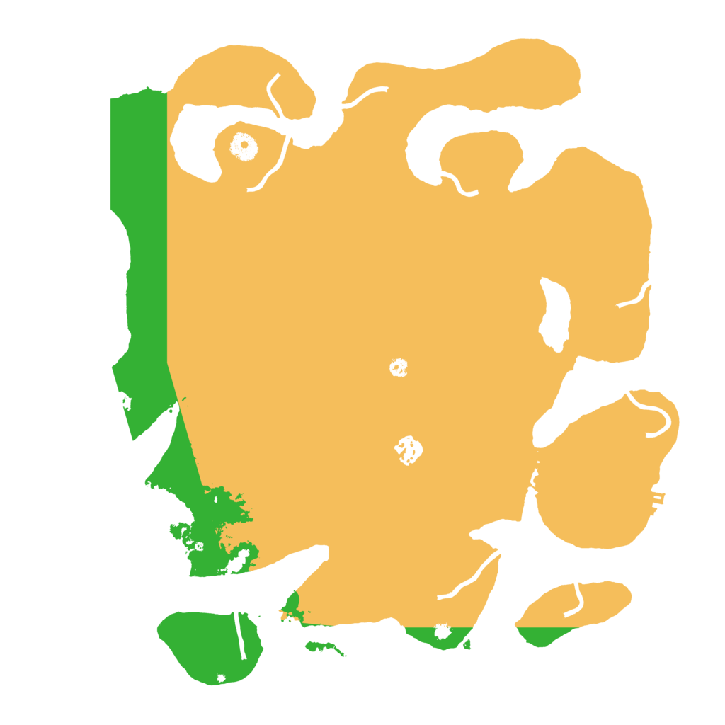 Biome Rust Map: Procedural Map, Size: 4000, Seed: 477192179
