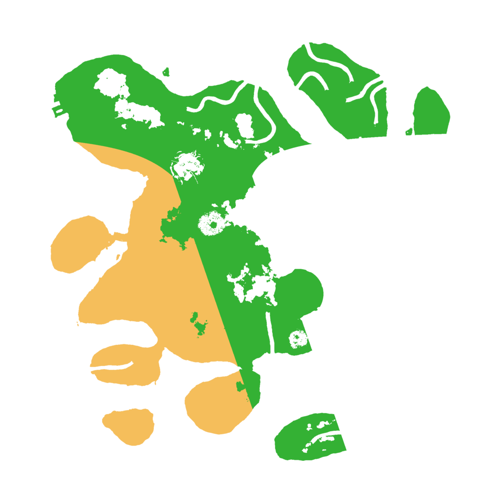 Biome Rust Map: Procedural Map, Size: 3000, Seed: 58327