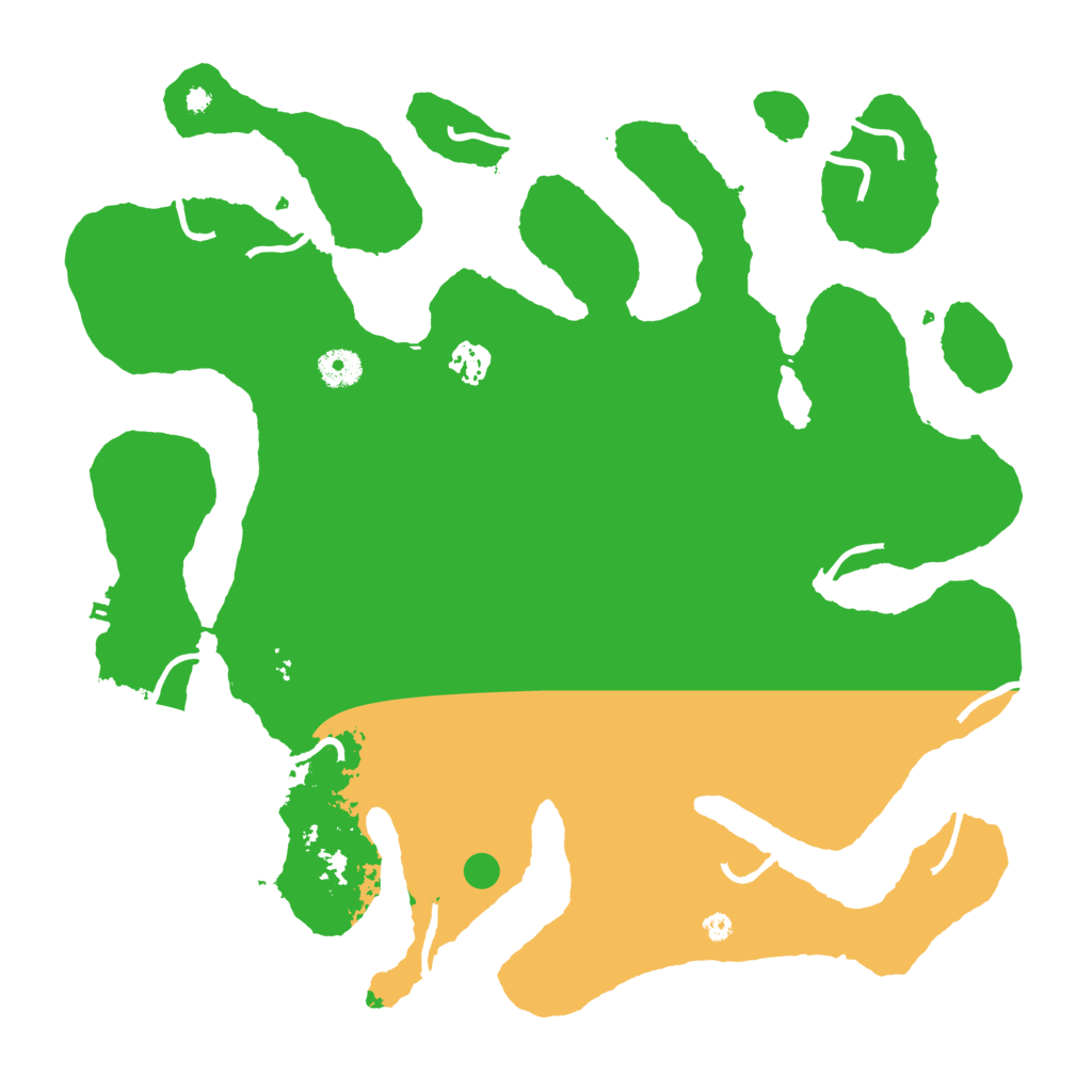 Biome Rust Map: Procedural Map, Size: 4000, Seed: 483973