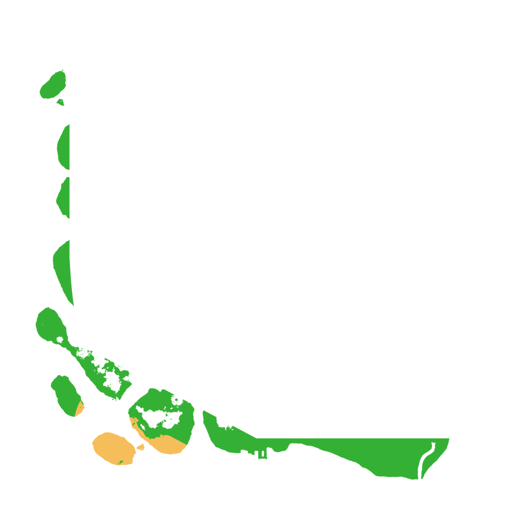 Biome Rust Map: Procedural Map, Size: 3550, Seed: 945060