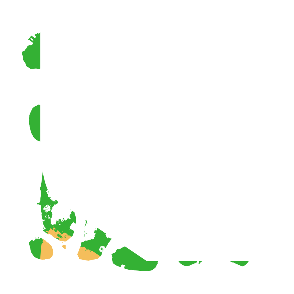 Biome Rust Map: Procedural Map, Size: 3550, Seed: 71271