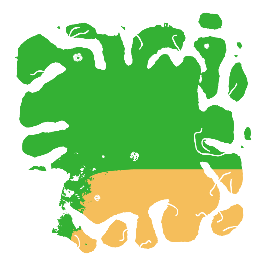 Biome Rust Map: Procedural Map, Size: 4500, Seed: 4994628