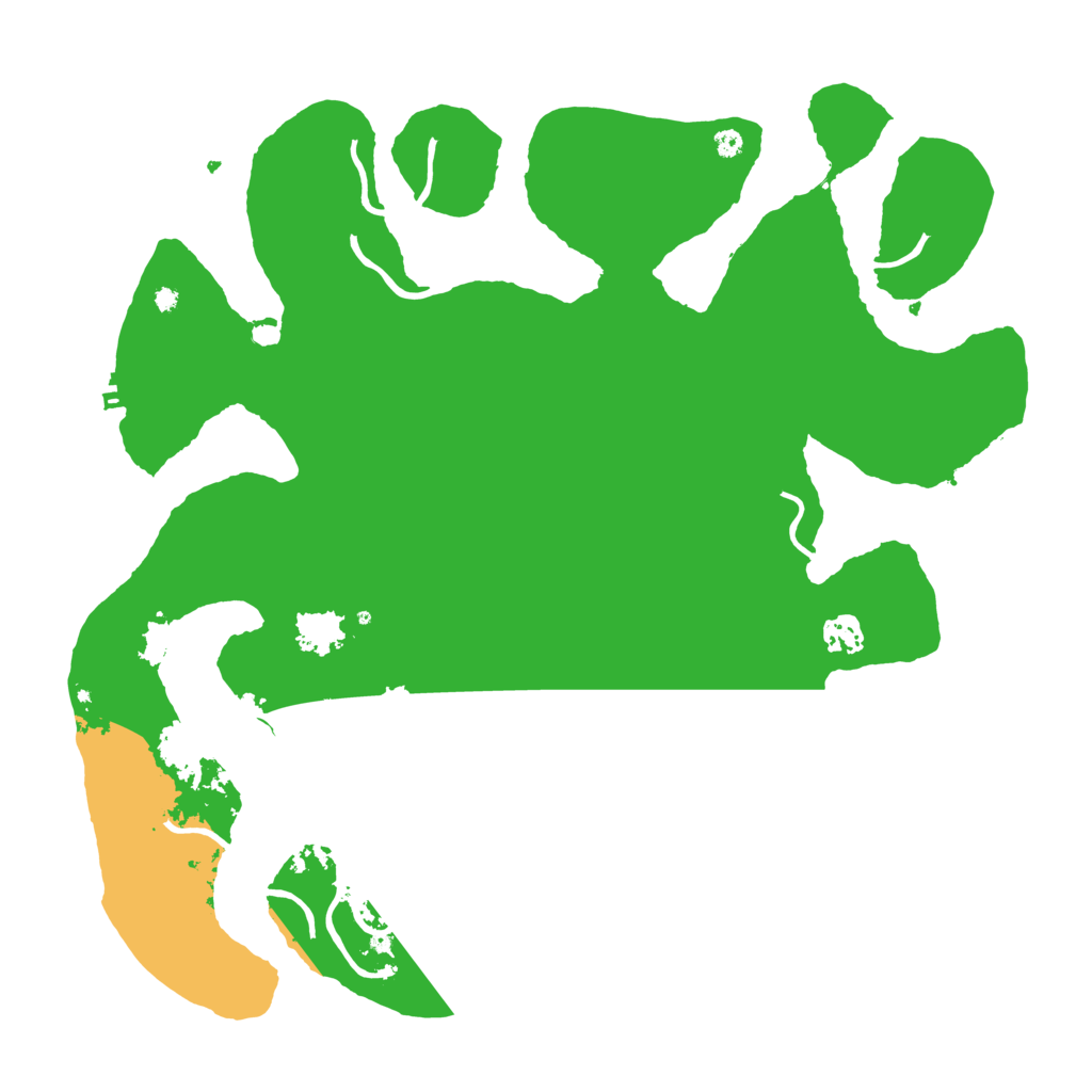 Biome Rust Map: Procedural Map, Size: 4000, Seed: 114967