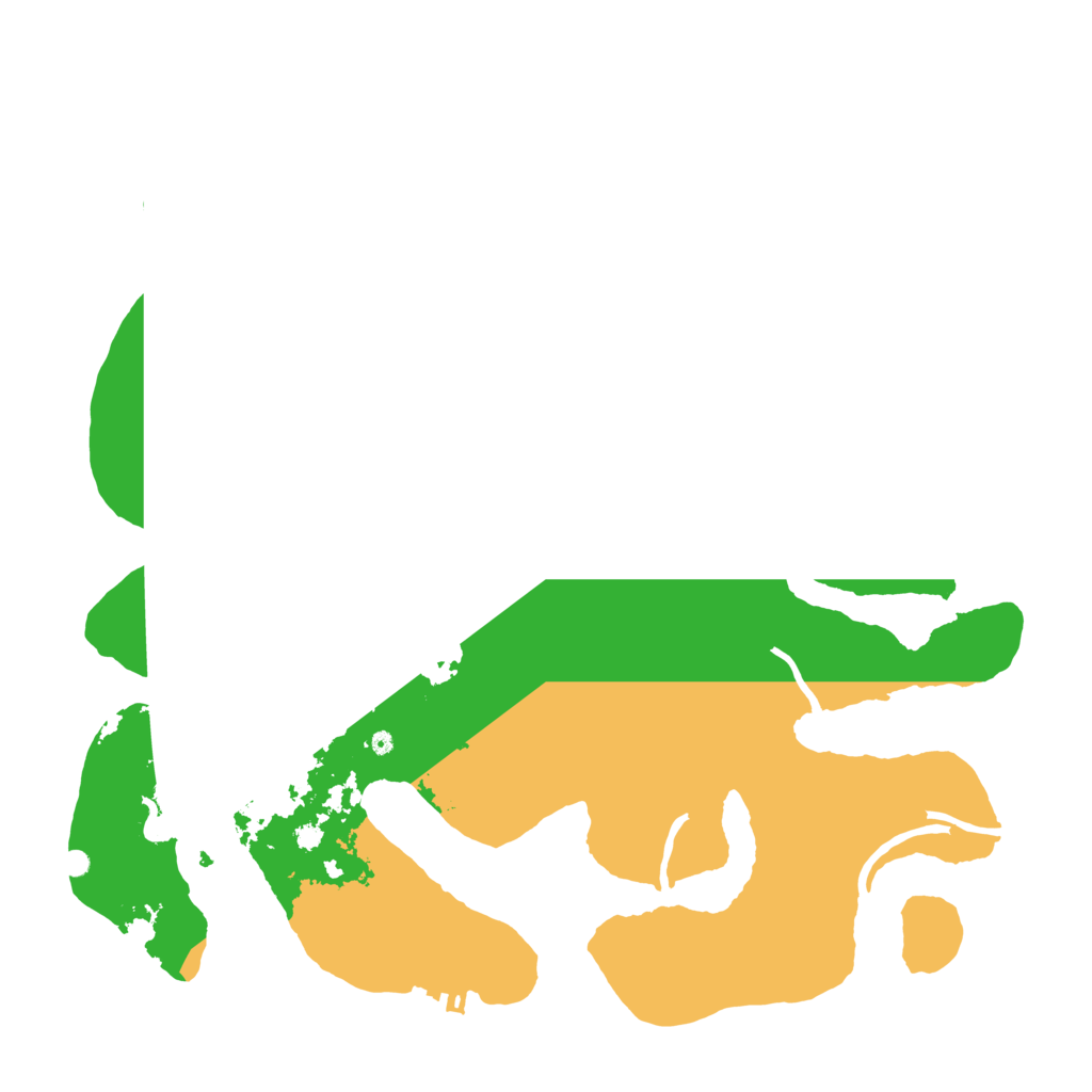 Biome Rust Map: Procedural Map, Size: 3550, Seed: 188765