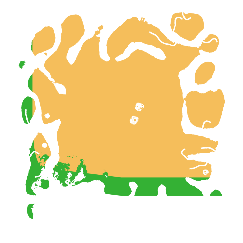 Biome Rust Map: Procedural Map, Size: 4250, Seed: 780548