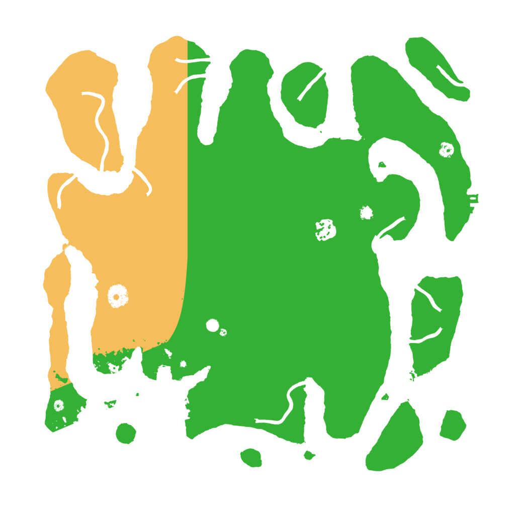 Biome Rust Map: Procedural Map, Size: 3550, Seed: 893554