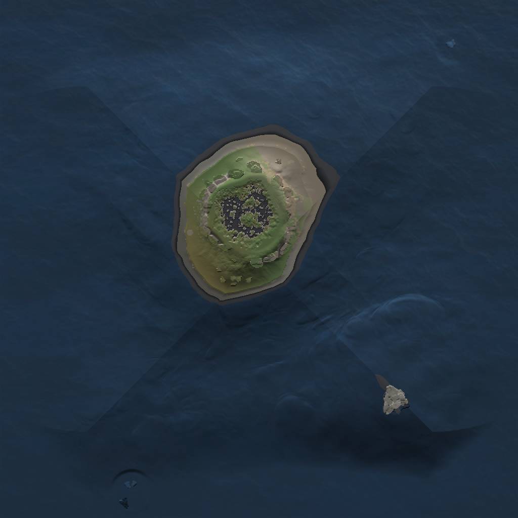 Rust Map: Procedural Map, Size: 1000, Seed: 43414546, 3 Monuments