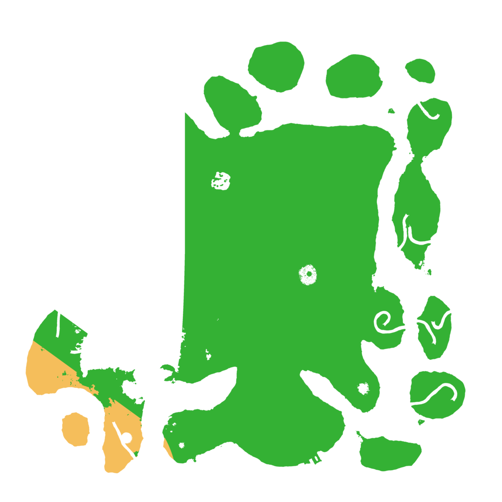 Biome Rust Map: Procedural Map, Size: 4000, Seed: 950489