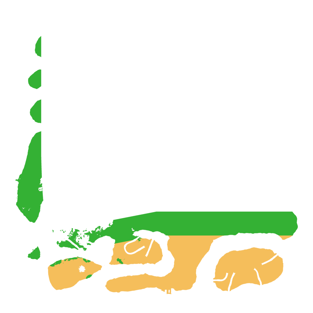 Biome Rust Map: Procedural Map, Size: 4200, Seed: 22192358