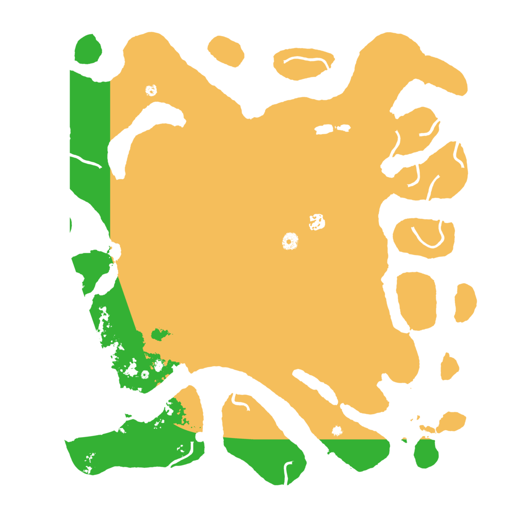 Biome Rust Map: Procedural Map, Size: 4500, Seed: 60000943