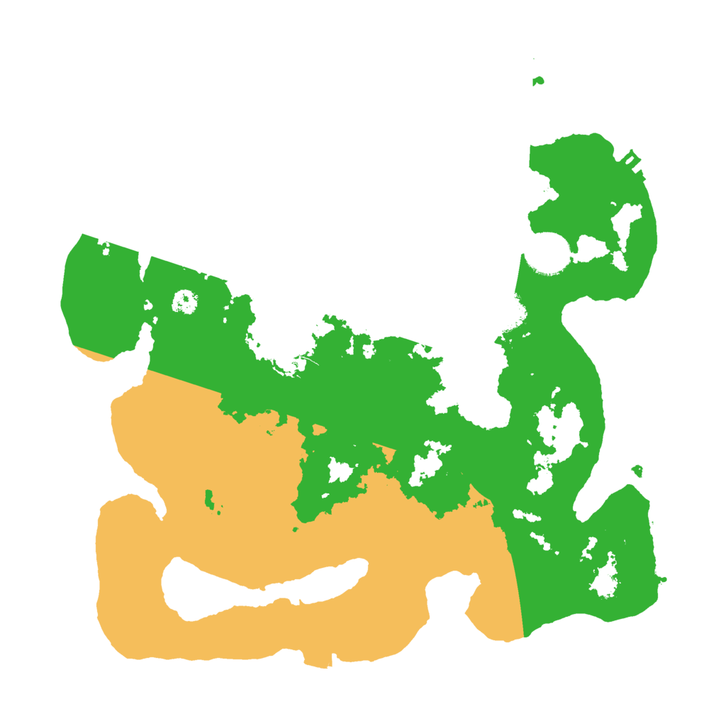 Biome Rust Map: Procedural Map, Size: 3000, Seed: 214