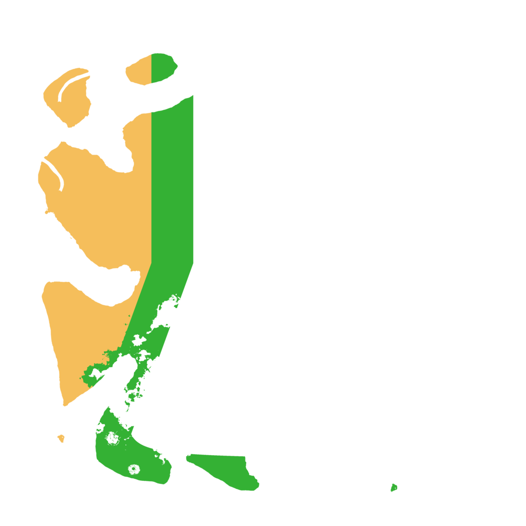 Biome Rust Map: Procedural Map, Size: 3550, Seed: 934460