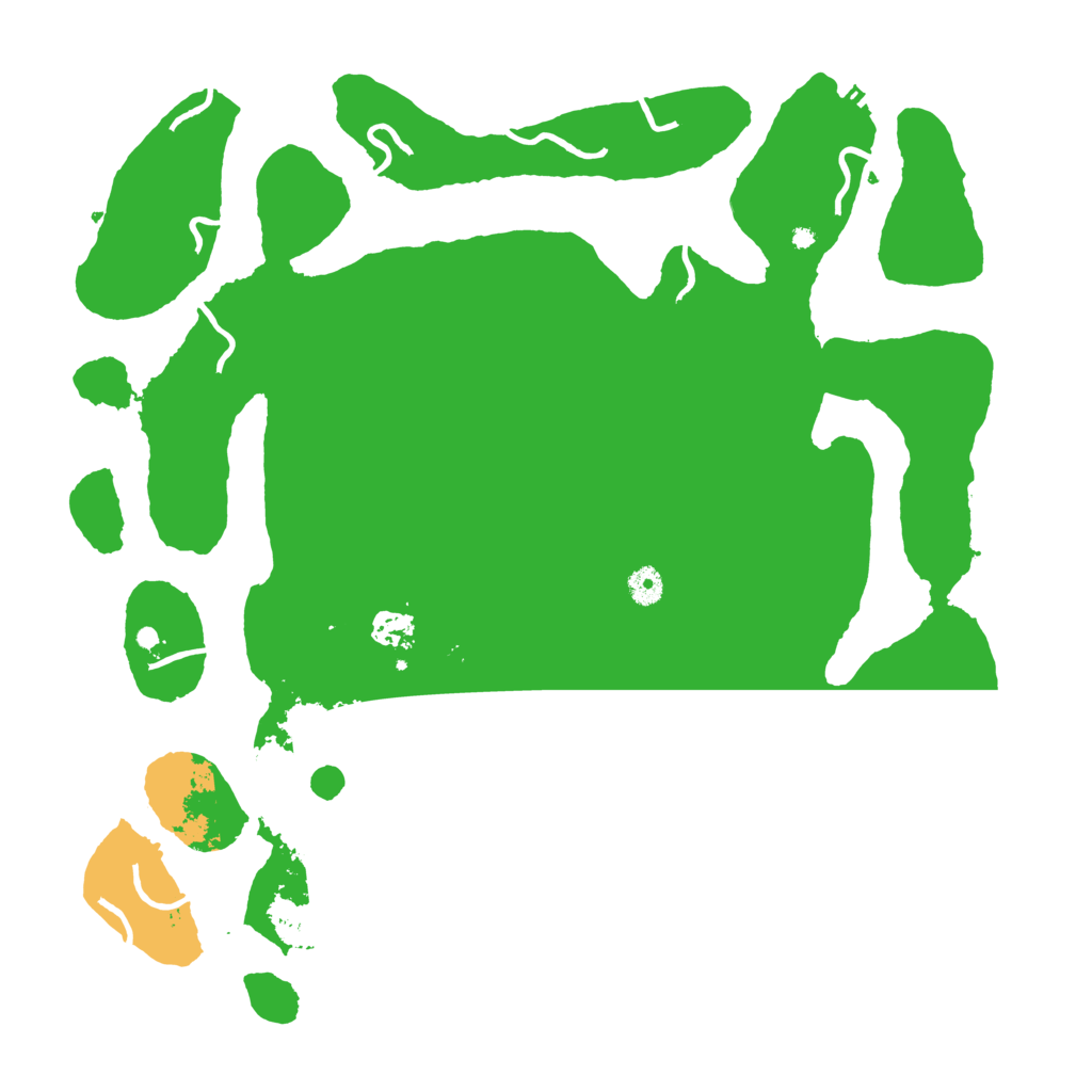 Biome Rust Map: Procedural Map, Size: 4500, Seed: 3521570