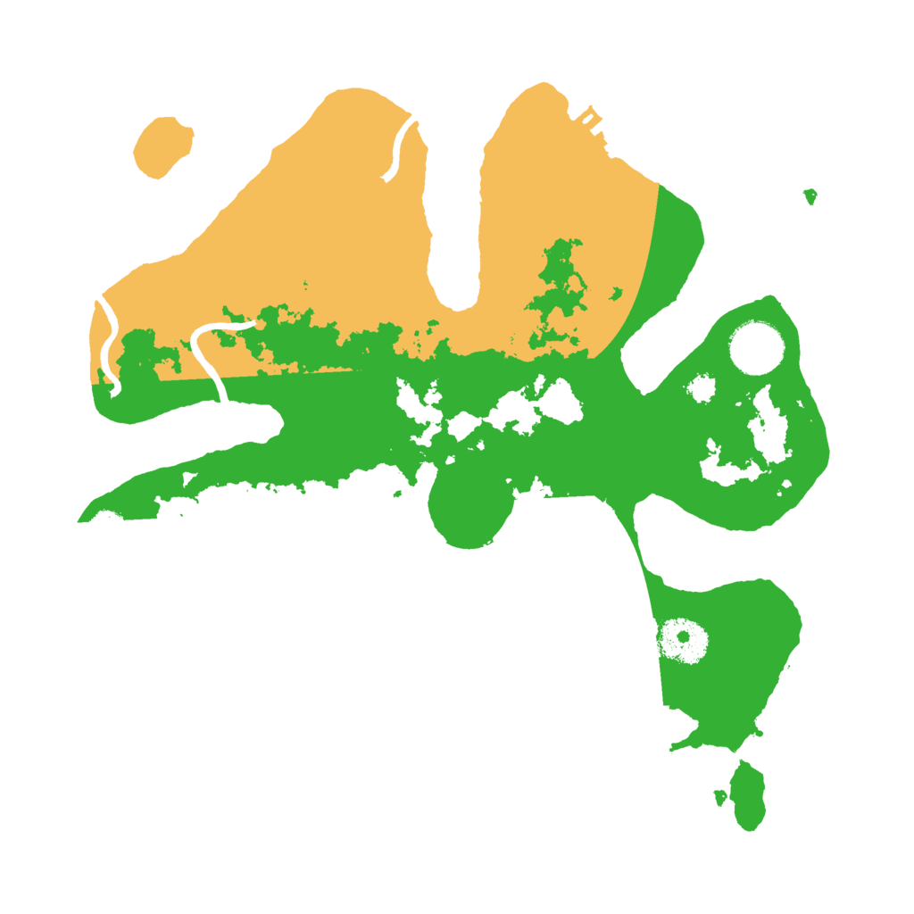 Biome Rust Map: Procedural Map, Size: 3000, Seed: 1081540330