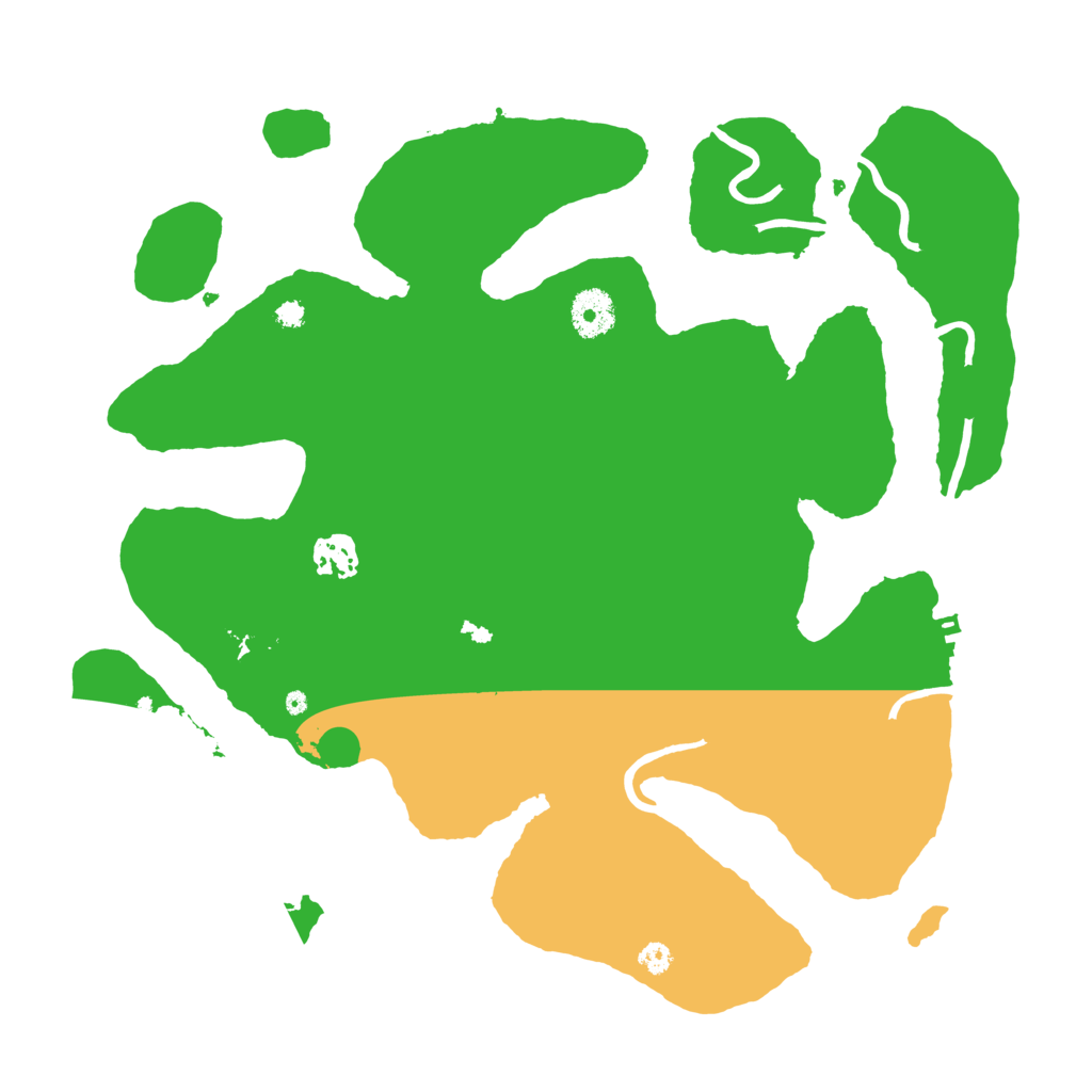 Biome Rust Map: Procedural Map, Size: 3550, Seed: 723120