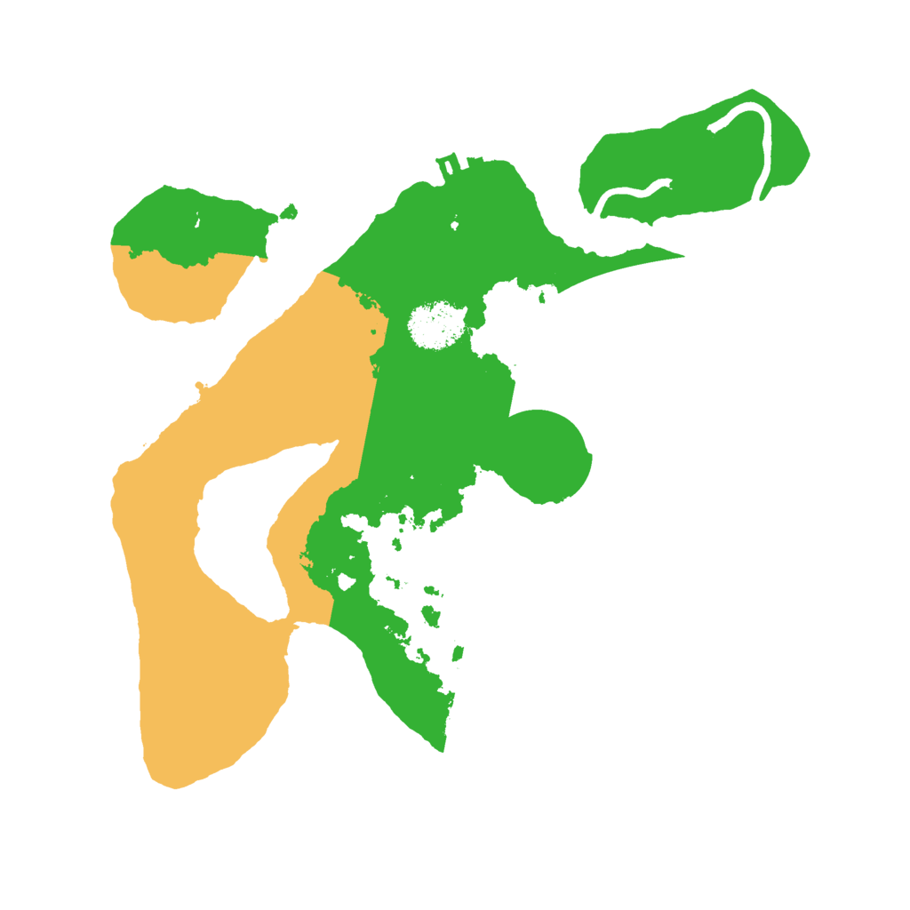 Biome Rust Map: Procedural Map, Size: 2700, Seed: 693723227