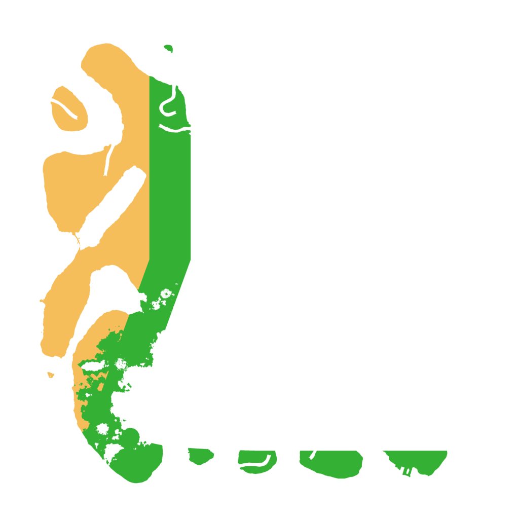 Biome Rust Map: Procedural Map, Size: 3950, Seed: 1590036167