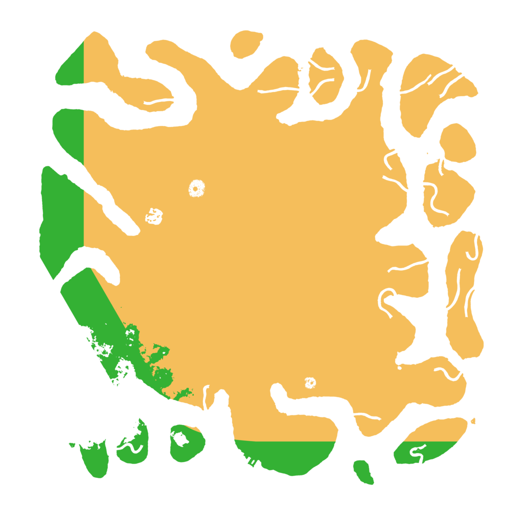 Biome Rust Map: Procedural Map, Size: 4500, Seed: 1585553