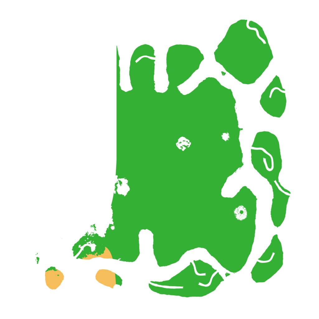 Biome Rust Map: Procedural Map, Size: 3550, Seed: 581936