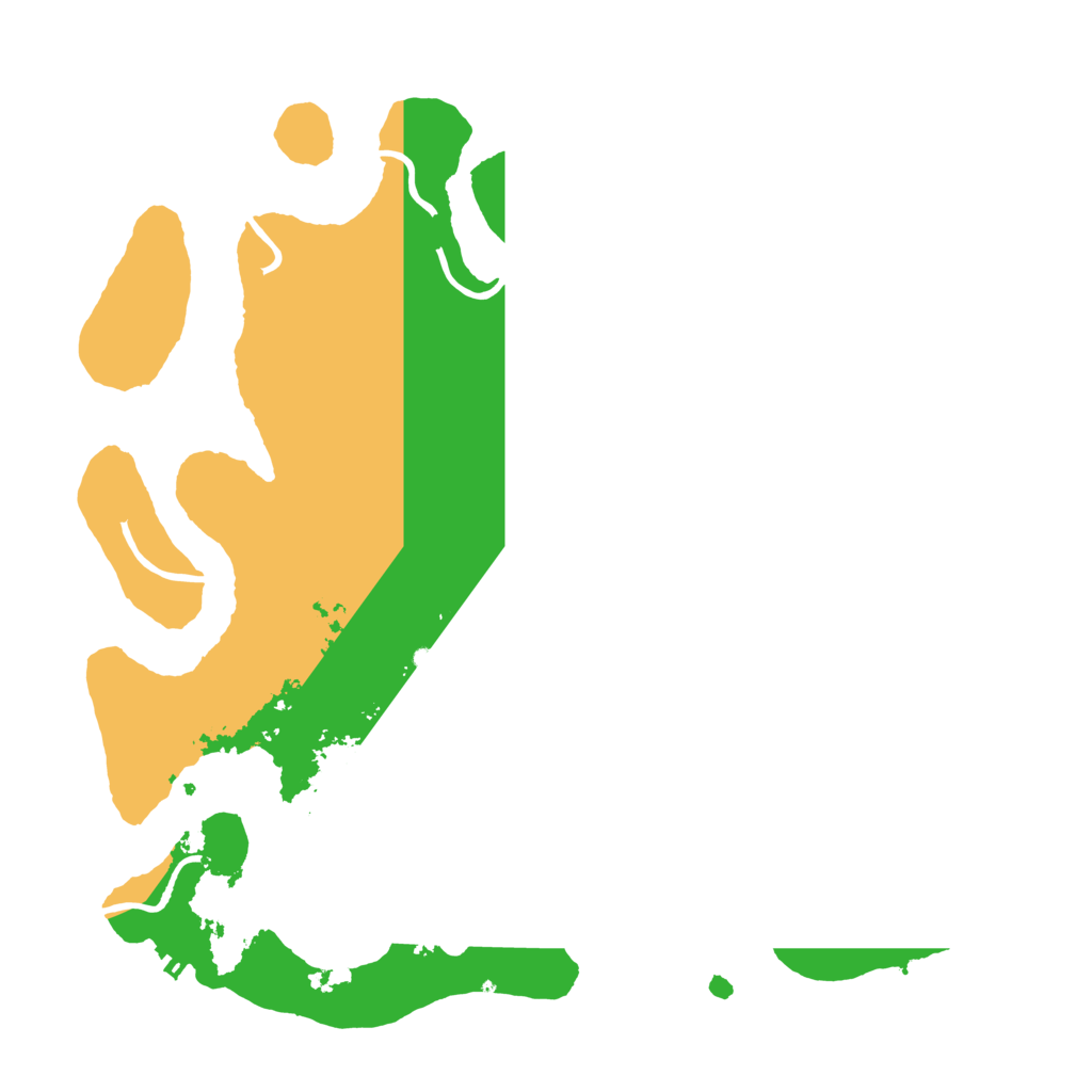 Biome Rust Map: Procedural Map, Size: 4000, Seed: 104423970