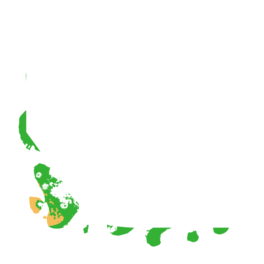 Biome Rust Map: Procedural Map, Size: 3550, Seed: 925327