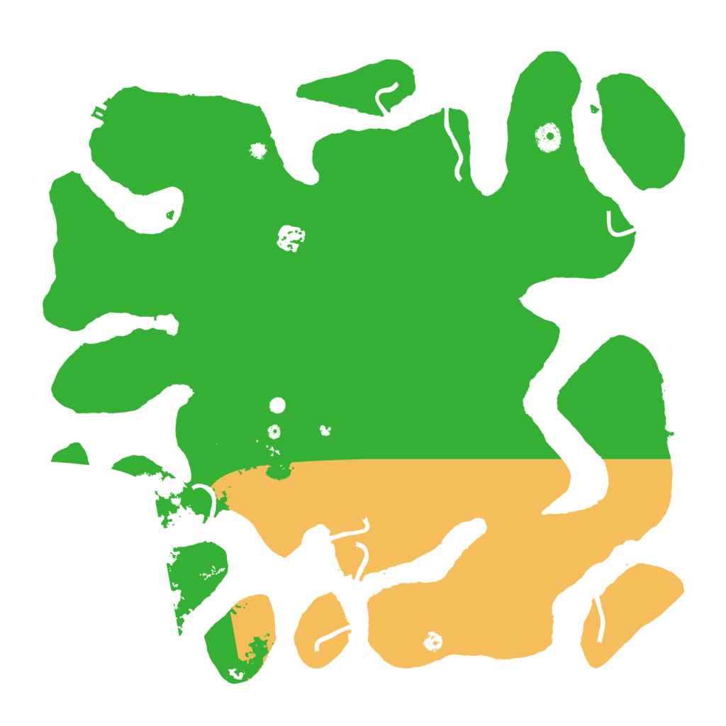 Biome Rust Map: Procedural Map, Size: 4000, Seed: 501423