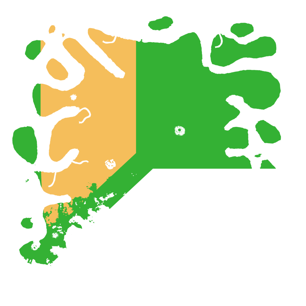 Biome Rust Map: Procedural Map, Size: 4500, Seed: 739451