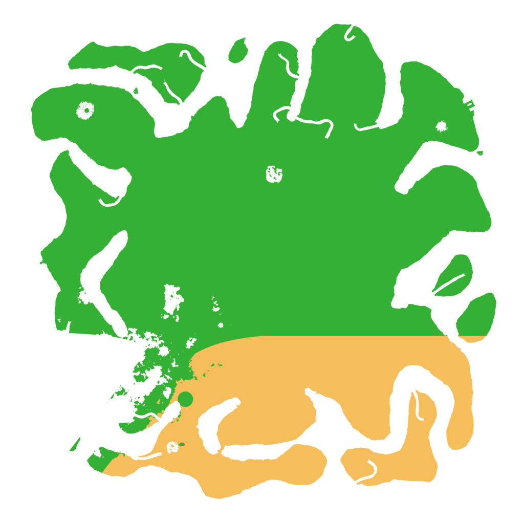 Biome Rust Map: Procedural Map, Size: 4500, Seed: 5222582