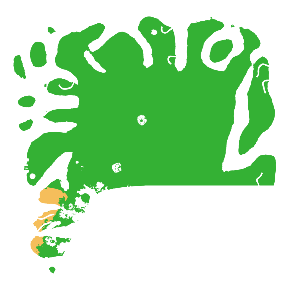 Biome Rust Map: Procedural Map, Size: 4500, Seed: 1180803