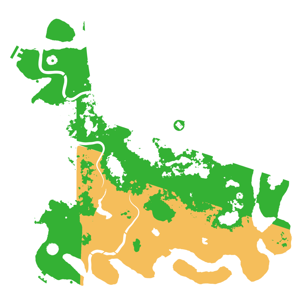 Biome Rust Map: Procedural Map, Size: 4500, Seed: 2171348