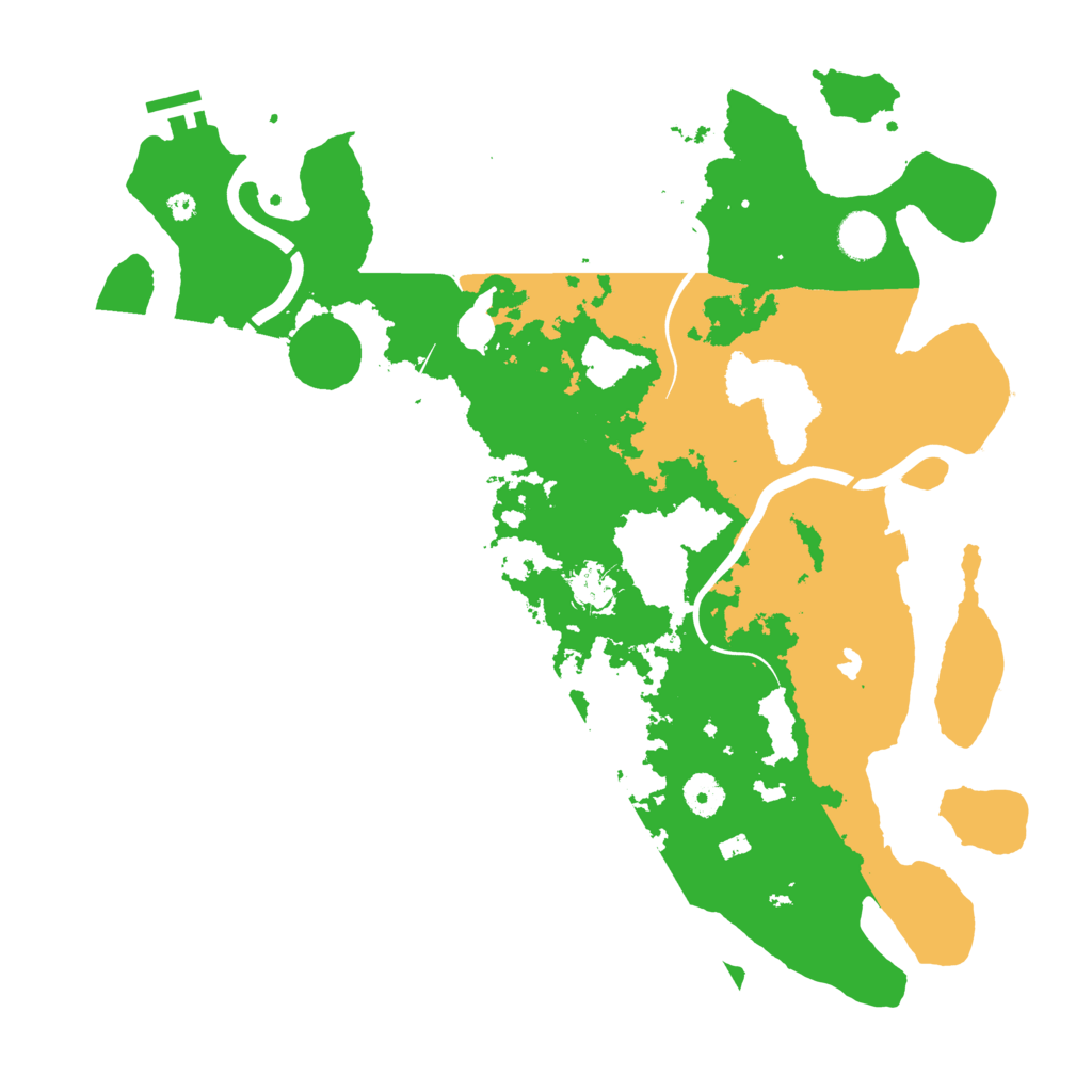 Biome Rust Map: Procedural Map, Size: 4000, Seed: 211568