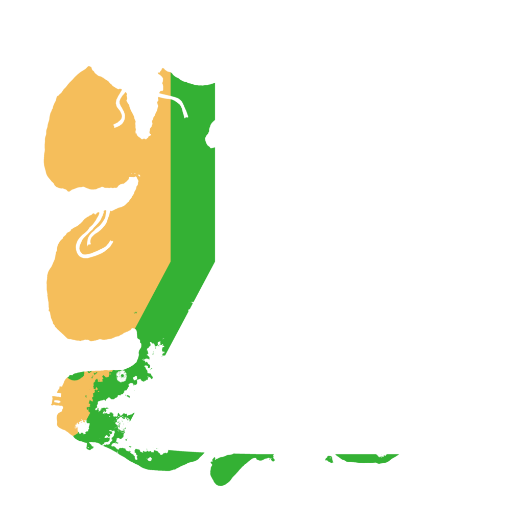 Biome Rust Map: Procedural Map, Size: 3500, Seed: 99766955