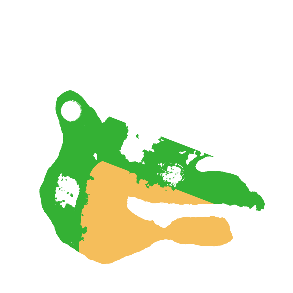 Biome Rust Map: Barren, Size: 2551, Seed: 4527