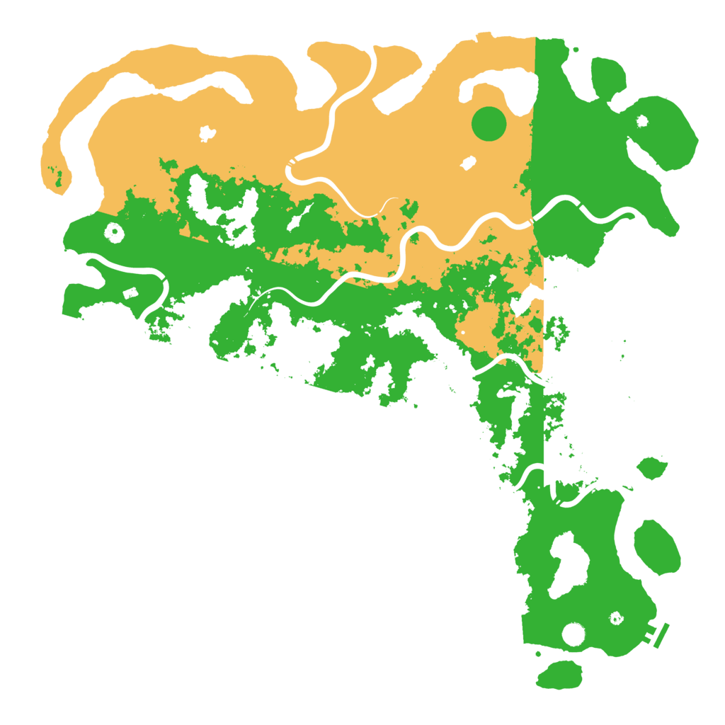 Biome Rust Map: Procedural Map, Size: 5501, Seed: 2147483647