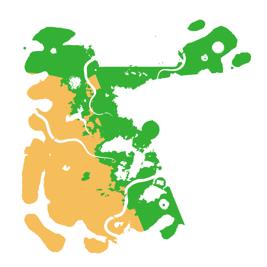 Biome Rust Map: Procedural Map, Size: 4000, Seed: 6926