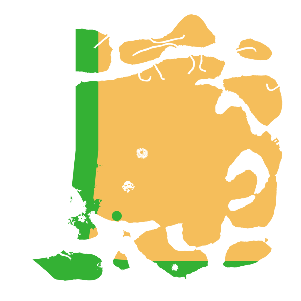 Biome Rust Map: Procedural Map, Size: 4000, Seed: 101976292