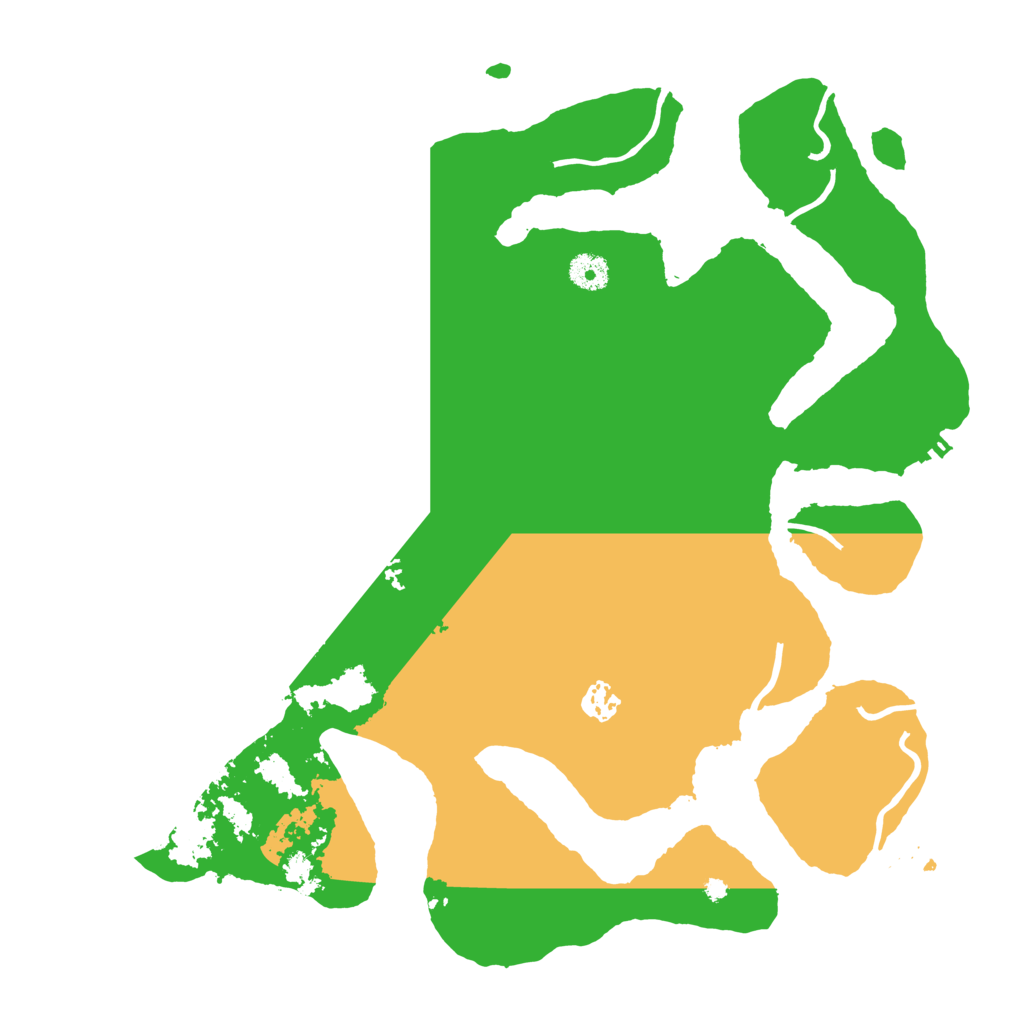 Biome Rust Map: Procedural Map, Size: 4000, Seed: 14400