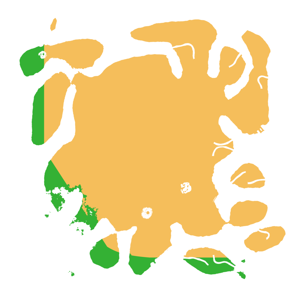 Biome Rust Map: Procedural Map, Size: 4000, Seed: 370775