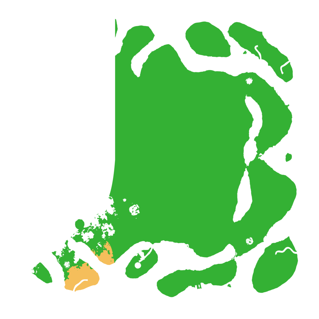 Biome Rust Map: Procedural Map, Size: 4500, Seed: 5550405