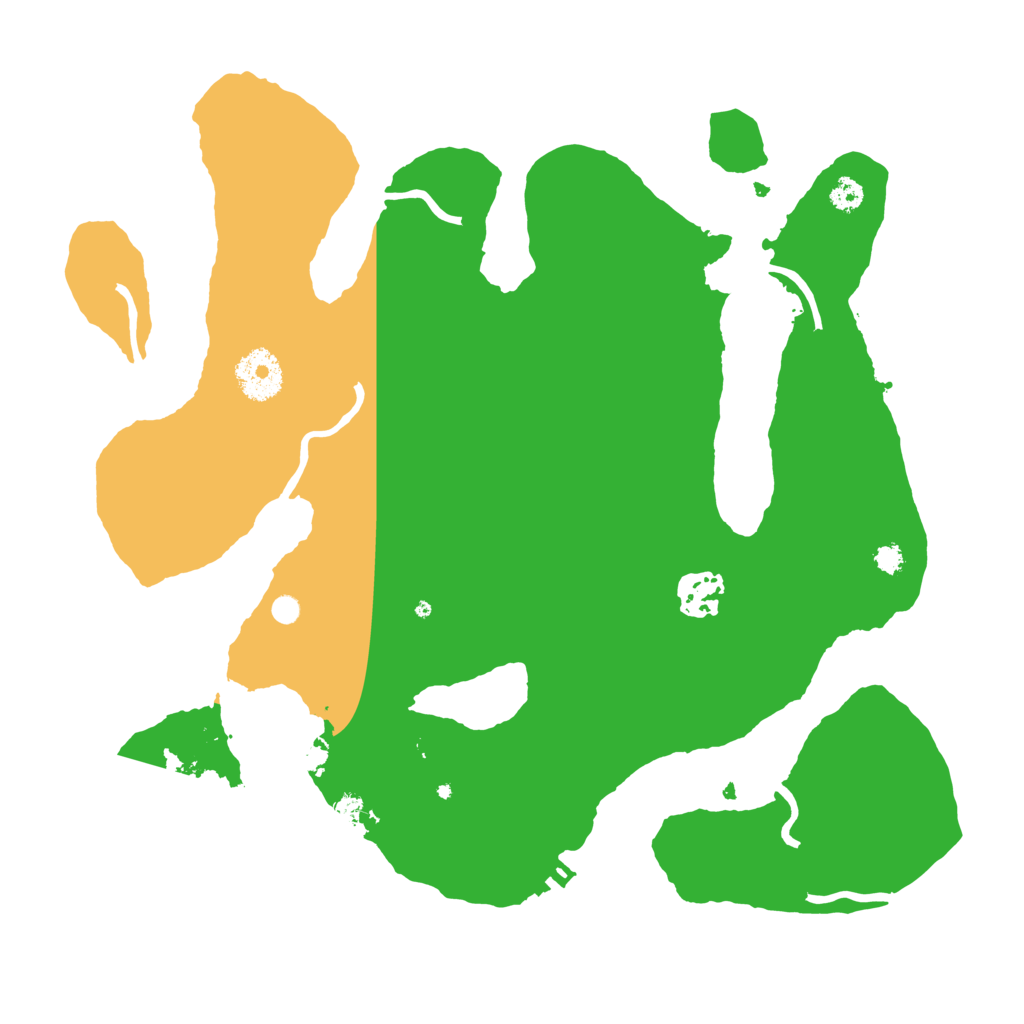 Biome Rust Map: Procedural Map, Size: 3189, Seed: 2147483647