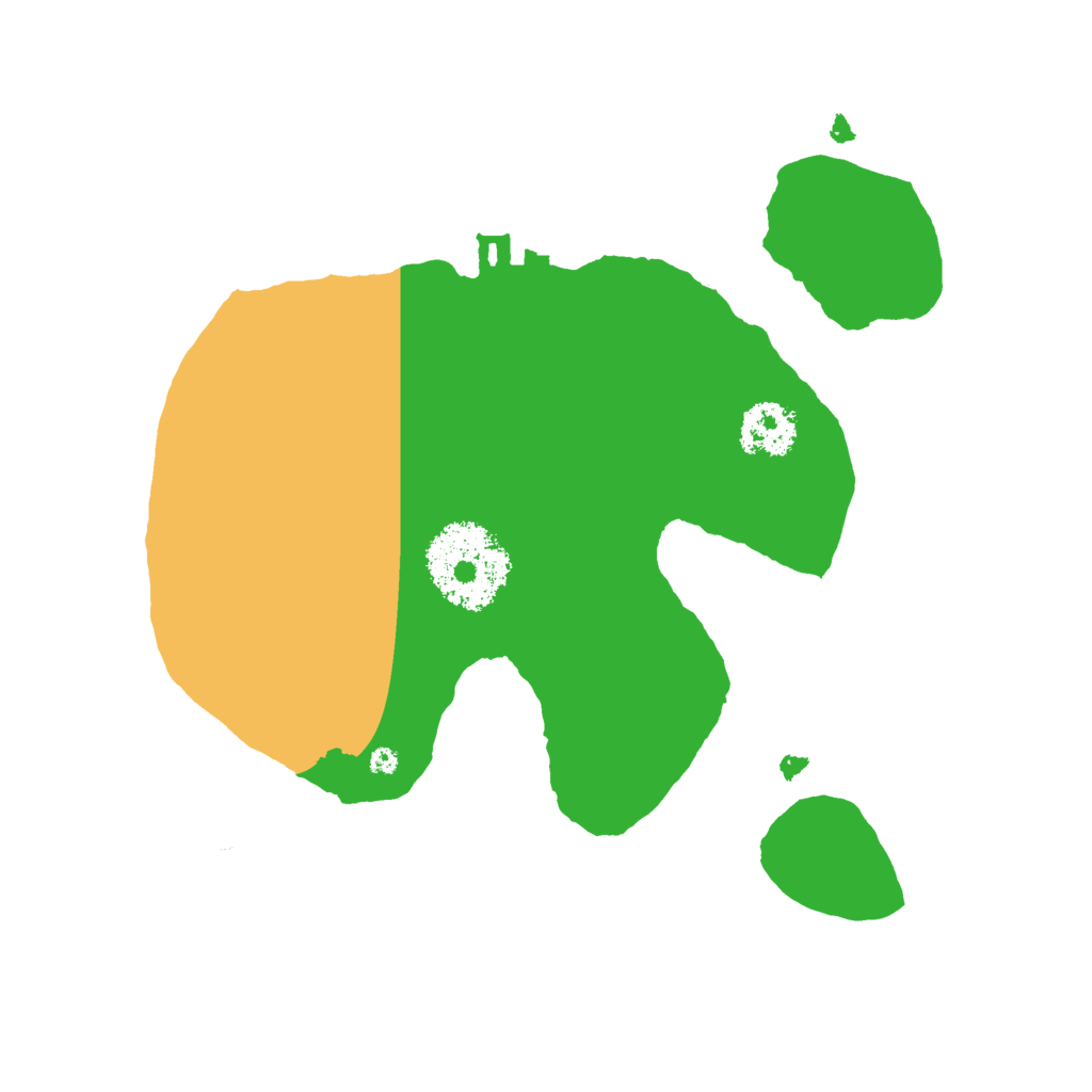 Biome Rust Map: Procedural Map, Size: 2000, Seed: 1494512009