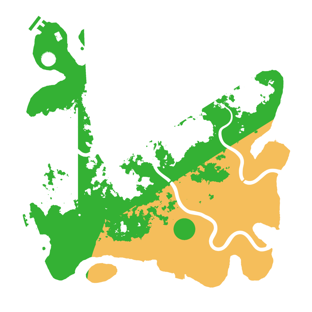 Biome Rust Map: Procedural Map, Size: 3800, Seed: 2738