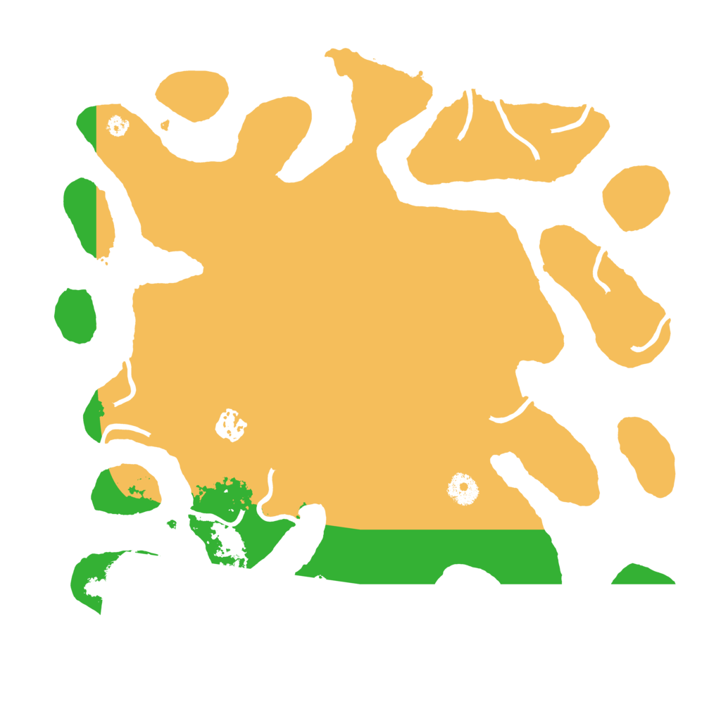 Biome Rust Map: Procedural Map, Size: 3550, Seed: 807175